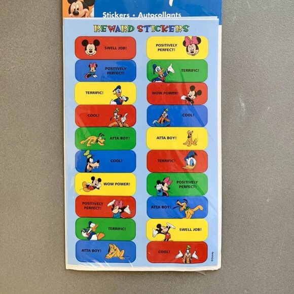 Vintage Sandylion Stickers - Disney Reward Stickers - Picture 2 of 3